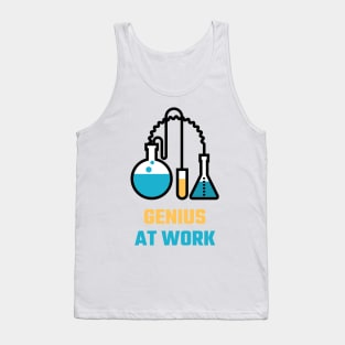 Genius at work Tank Top